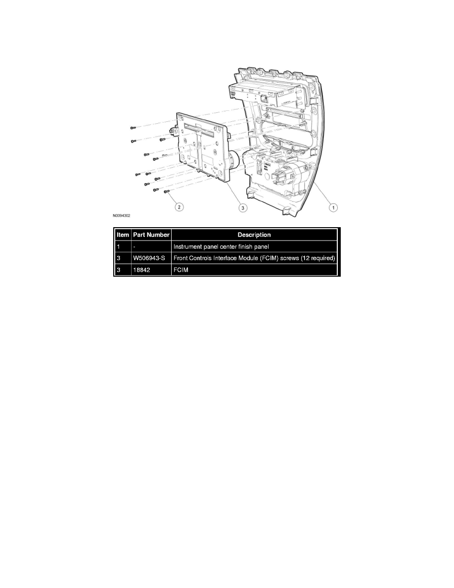 Ford front control interface module #6