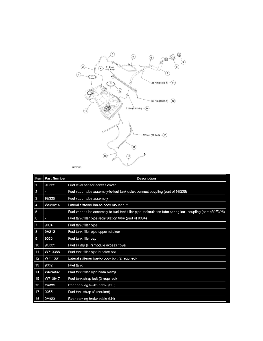 Ford Service and Repair Manuals > Mustang V84.6L (2009