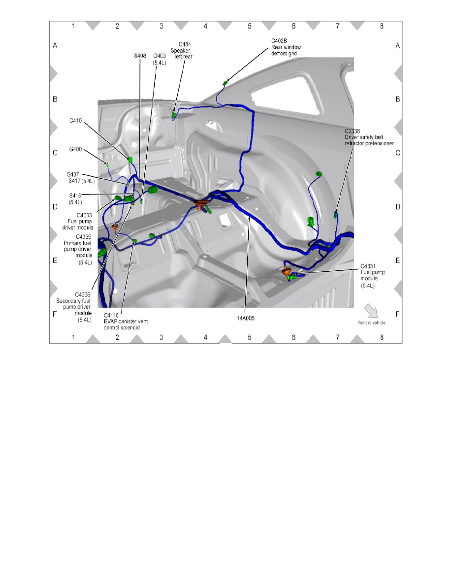 Ford Service and Repair Manuals > Mustang V85.4L SC (2008