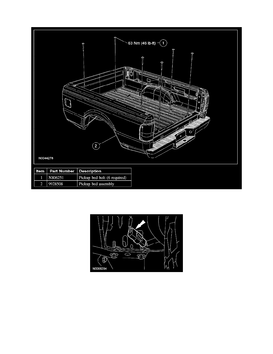Ford Ranger Truck Bed Adjustments Body and Frame Manual