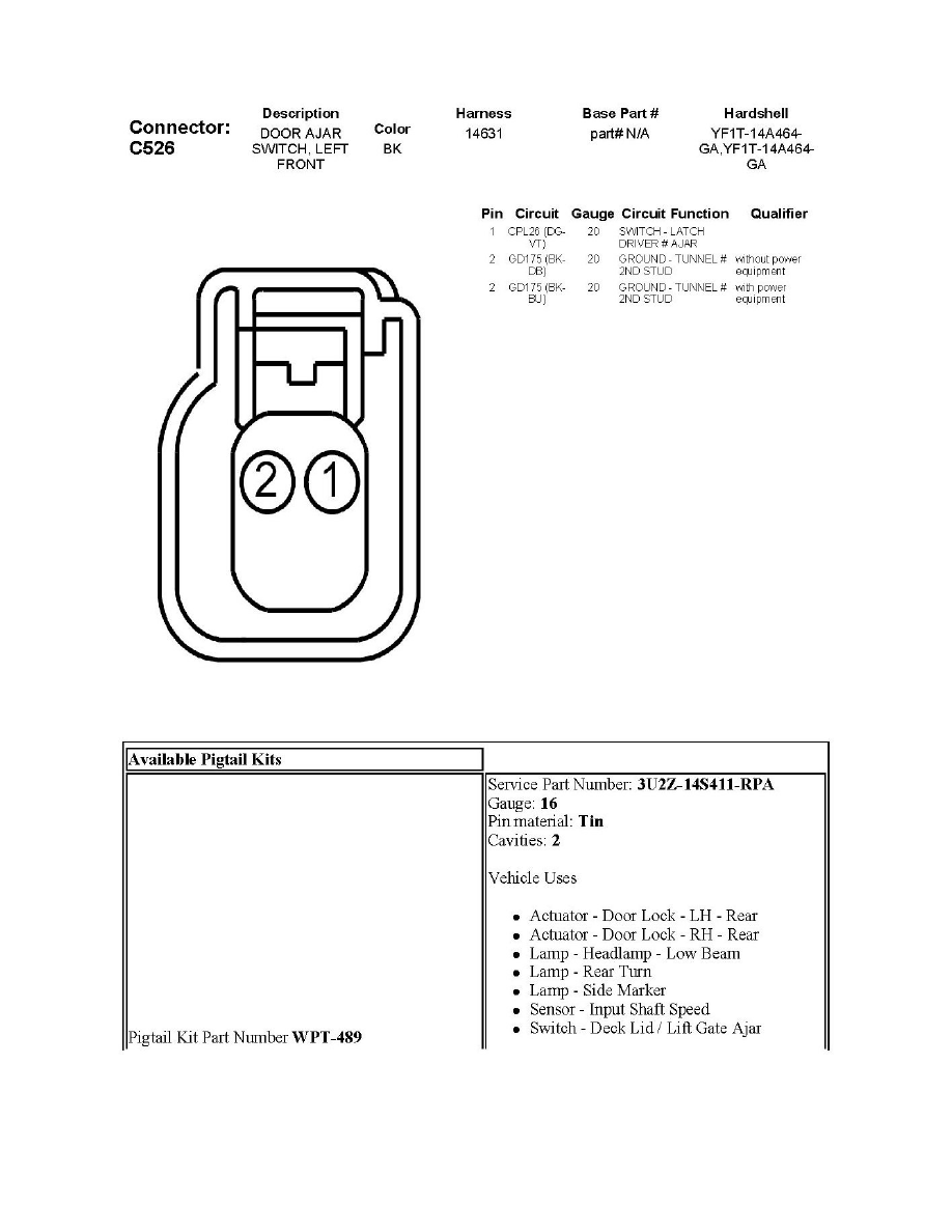 Ford Service and Repair Manuals > Ranger 2WD V64.0L (2010