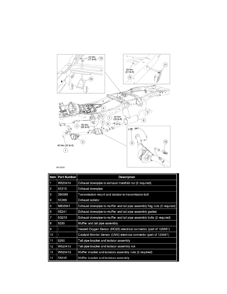 Ford Service and Repair Manuals > Ranger 2WD V64.0L (2010