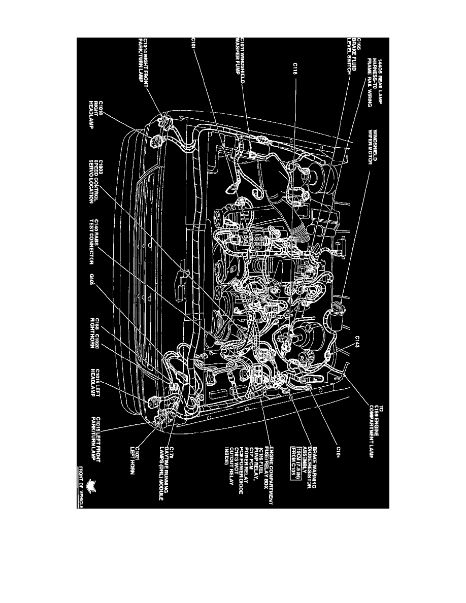 Ford Service and Repair Manuals > Ranger 4WD V6183 3.0L (1993