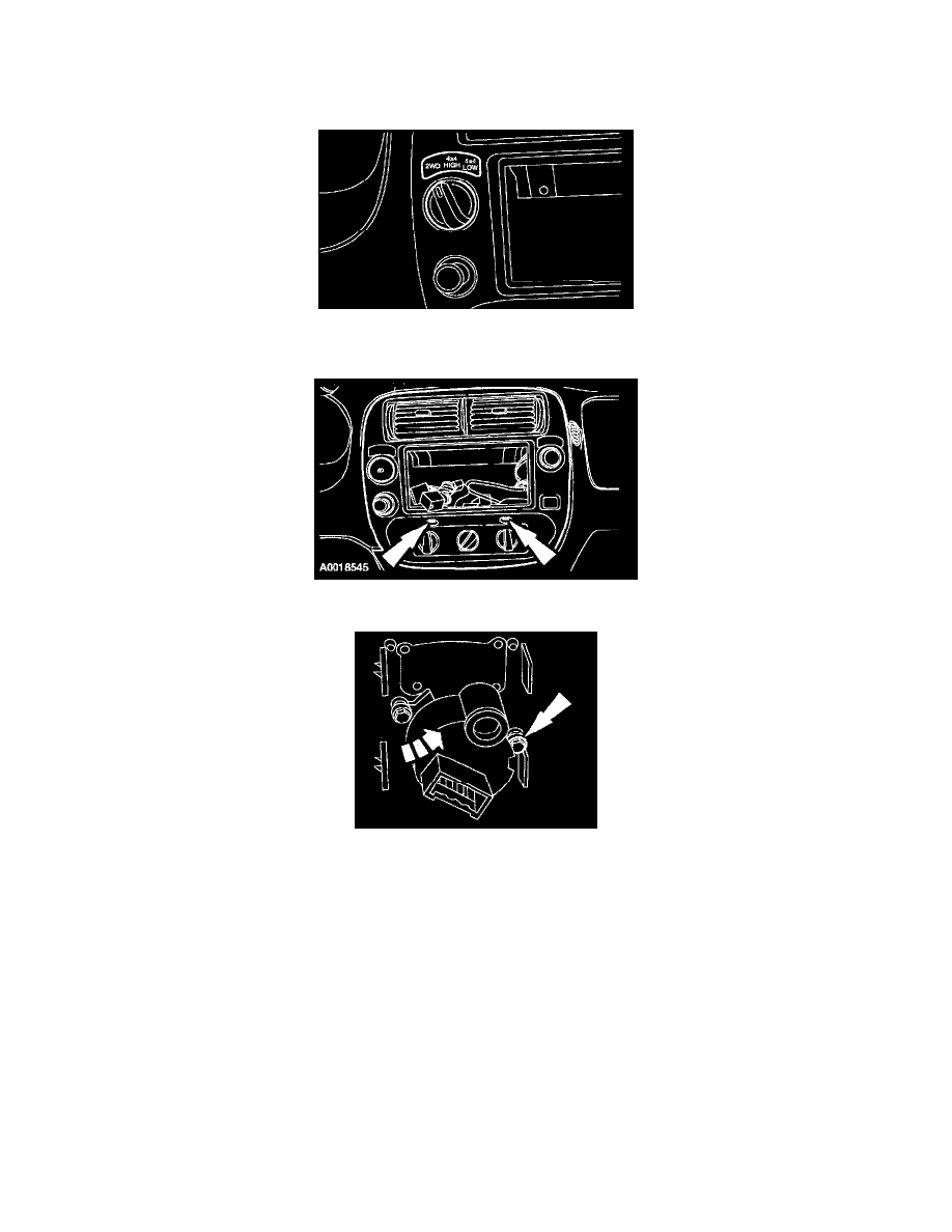 Ford Service and Repair Manuals > Ranger 4WD V64.0L VIN E