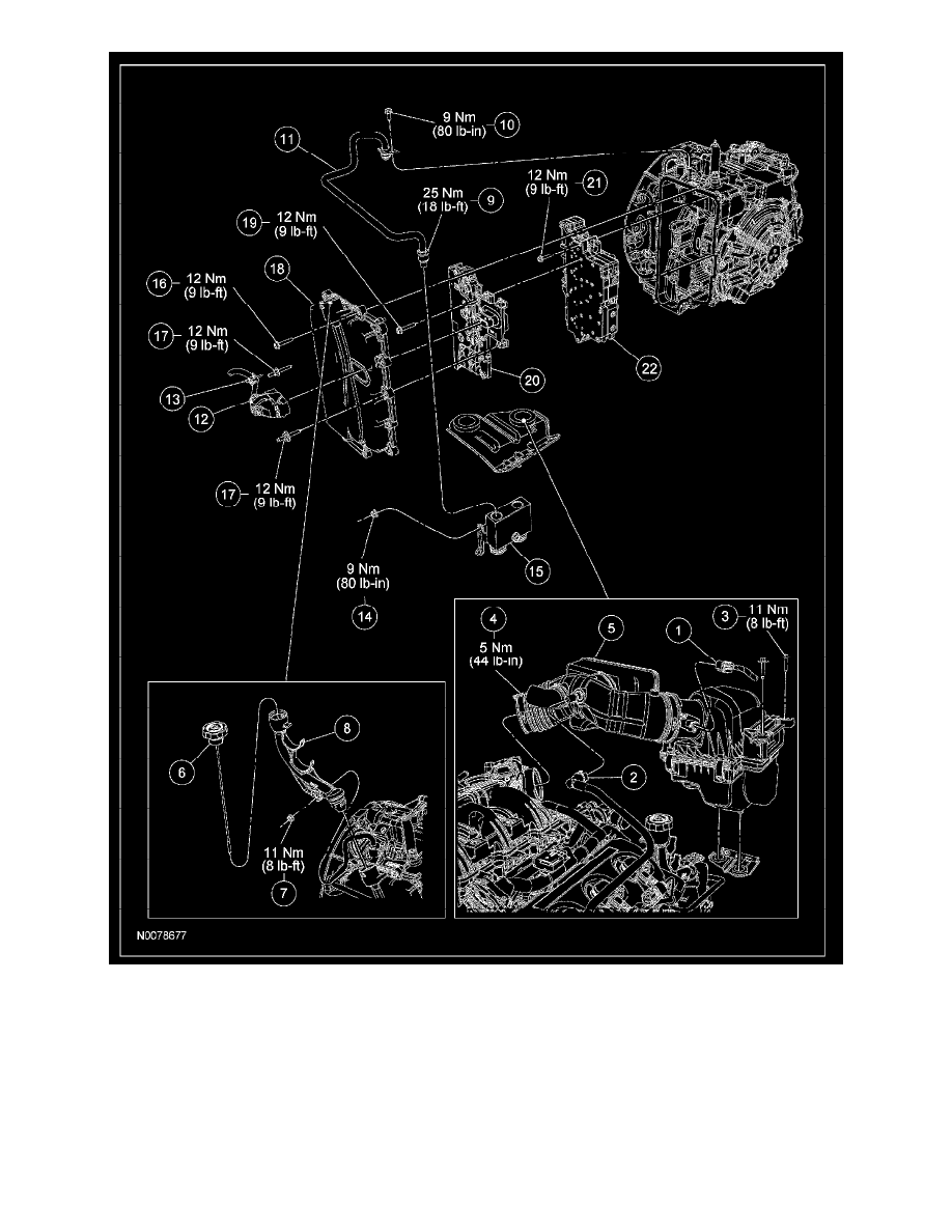 2008 Ford Taurus X Transmission