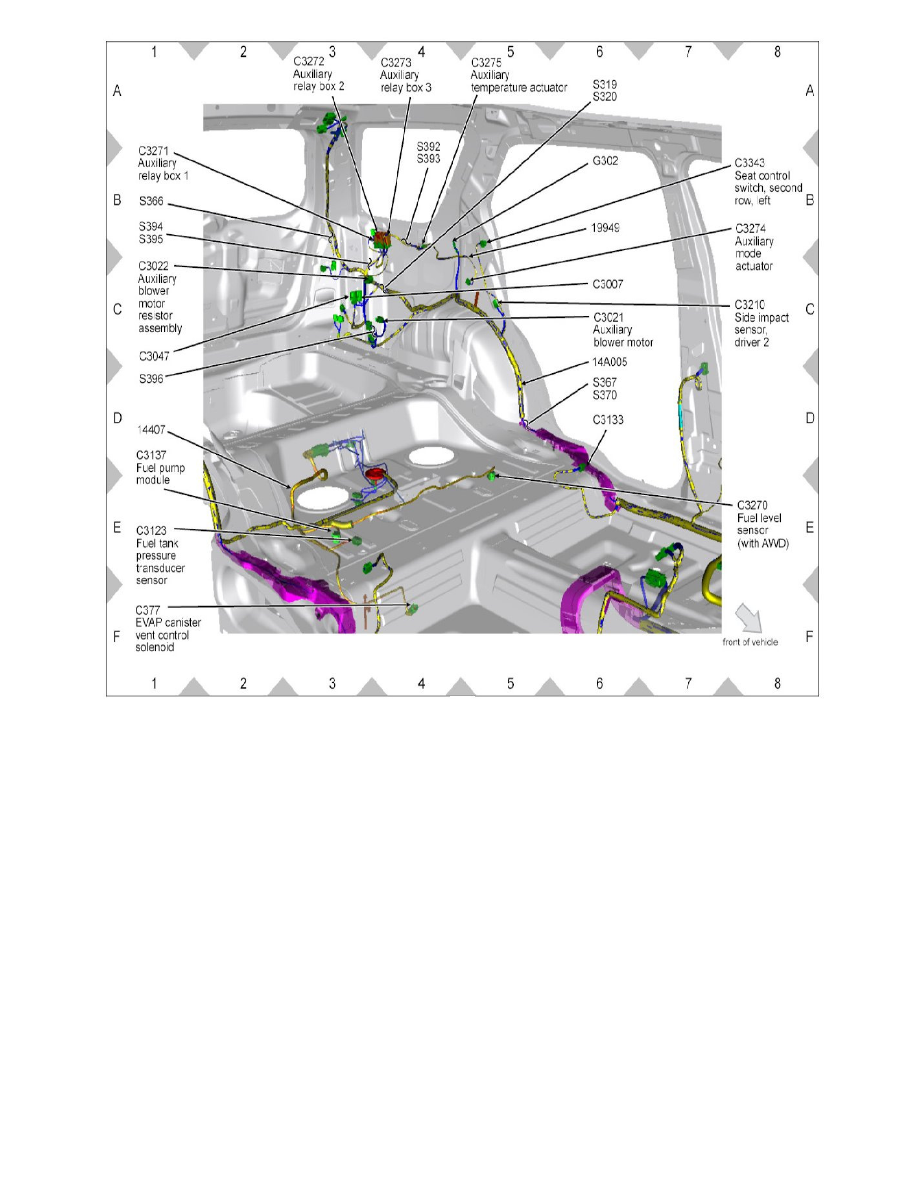 Ford Manuals > Taurus X FWD V63.5L (2008) > Heating and Air