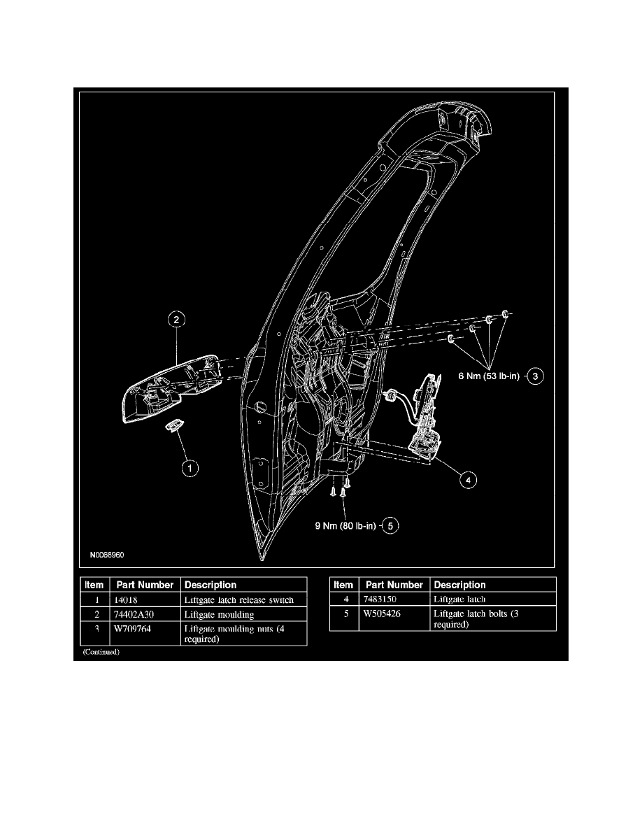 Ford Service and Repair Manuals > Taurus X FWD V63.5L (2008
