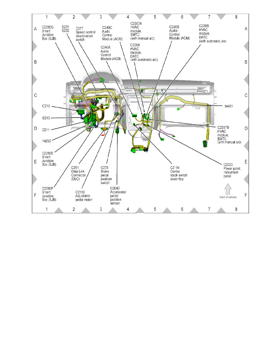 Ford Service and Repair Manuals > Taurus X FWD V63.5L (2008