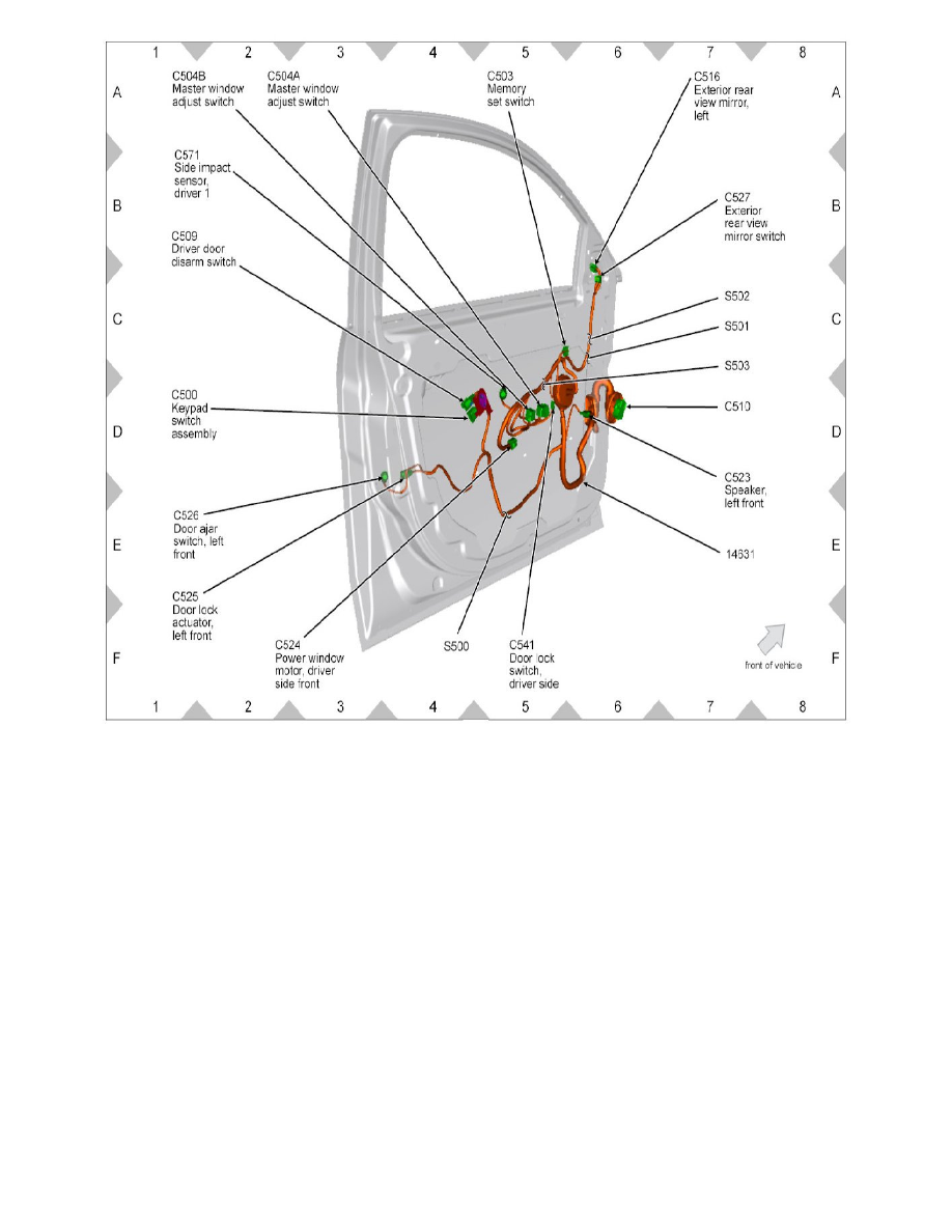 Ford Service and Repair Manuals > Taurus X FWD V63.5L (2008