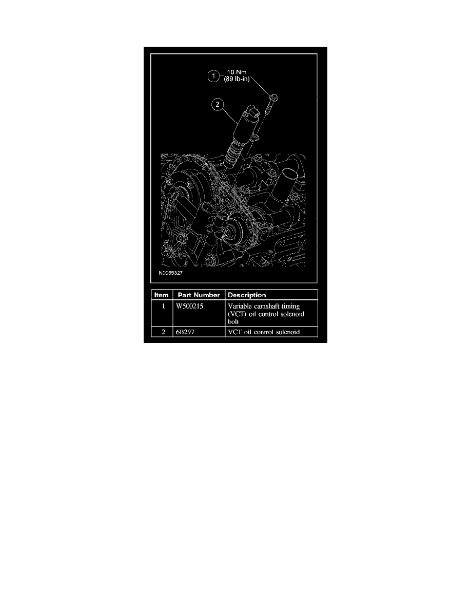 Engine, Cooling and Exhaust > Engine > Actuators and Solenoids - Engine >  Variable Valve Timing Solenoid > Component Information > Service and Repair