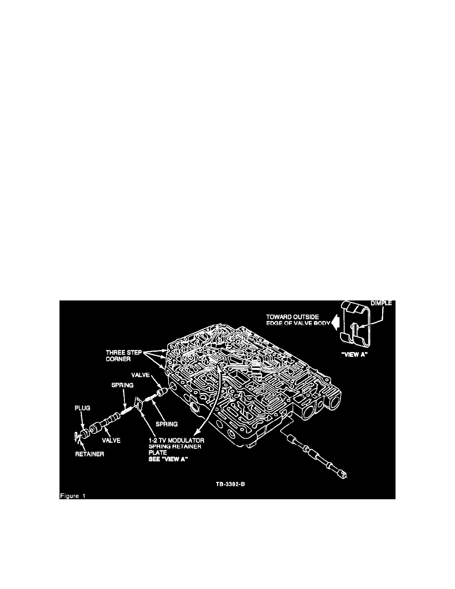 Transmission and Drivetrain > Automatic Transmission/Transaxle > Valve  Body, A/T > Component Information > Technical Service Bulletins > Customer  Interest ...