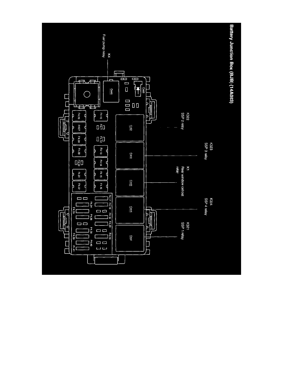 Ford Service and Repair Manuals > Thunderbird V83.9L VIN A