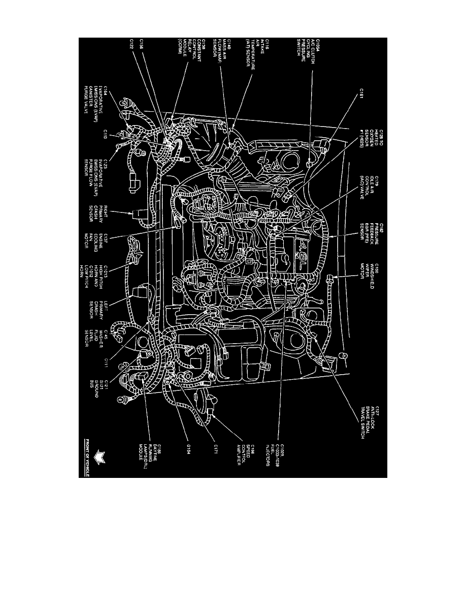 Ford Workshop Manuals > Thunderbird V8-4.6L VIN W (1997) > Powertrain