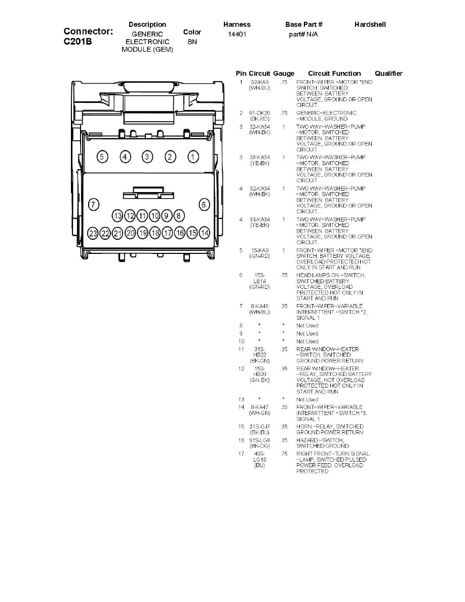 Ford Service and Repair Manuals > Transit Connect L42.0L