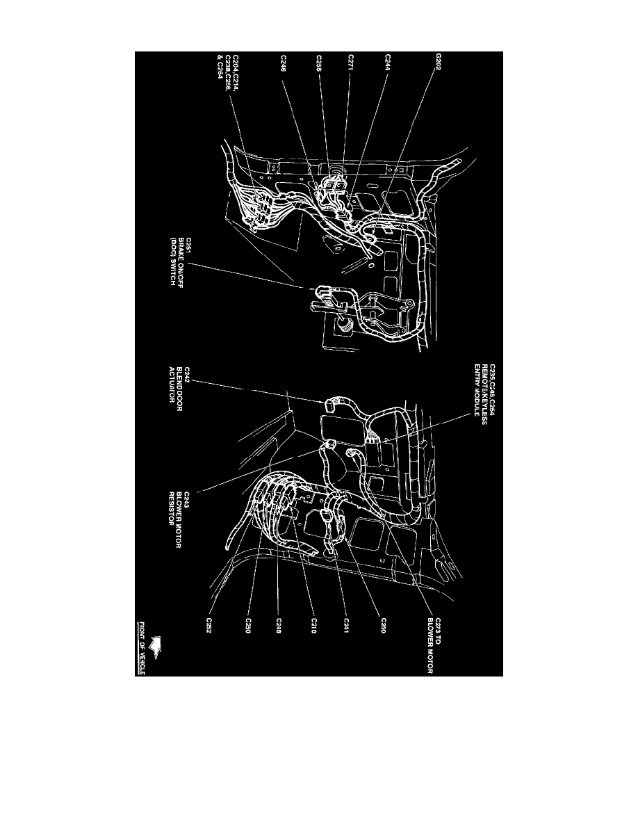 Ford Service and Repair Manuals > Windstar V63.8L VIN 4 (1997