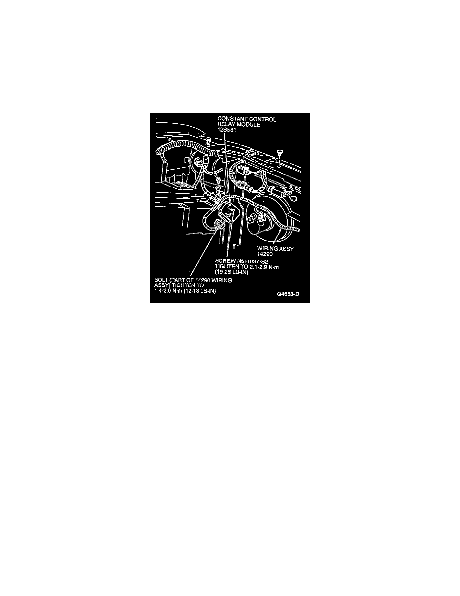 Ford Service and Repair Manuals > Windstar V63.8L VIN 4 (1997