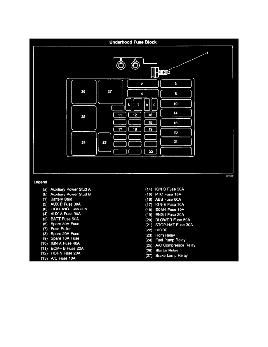 GMC Manuals > C 3500 HD Truck 2WD V86.5L DSL Turbo VIN F