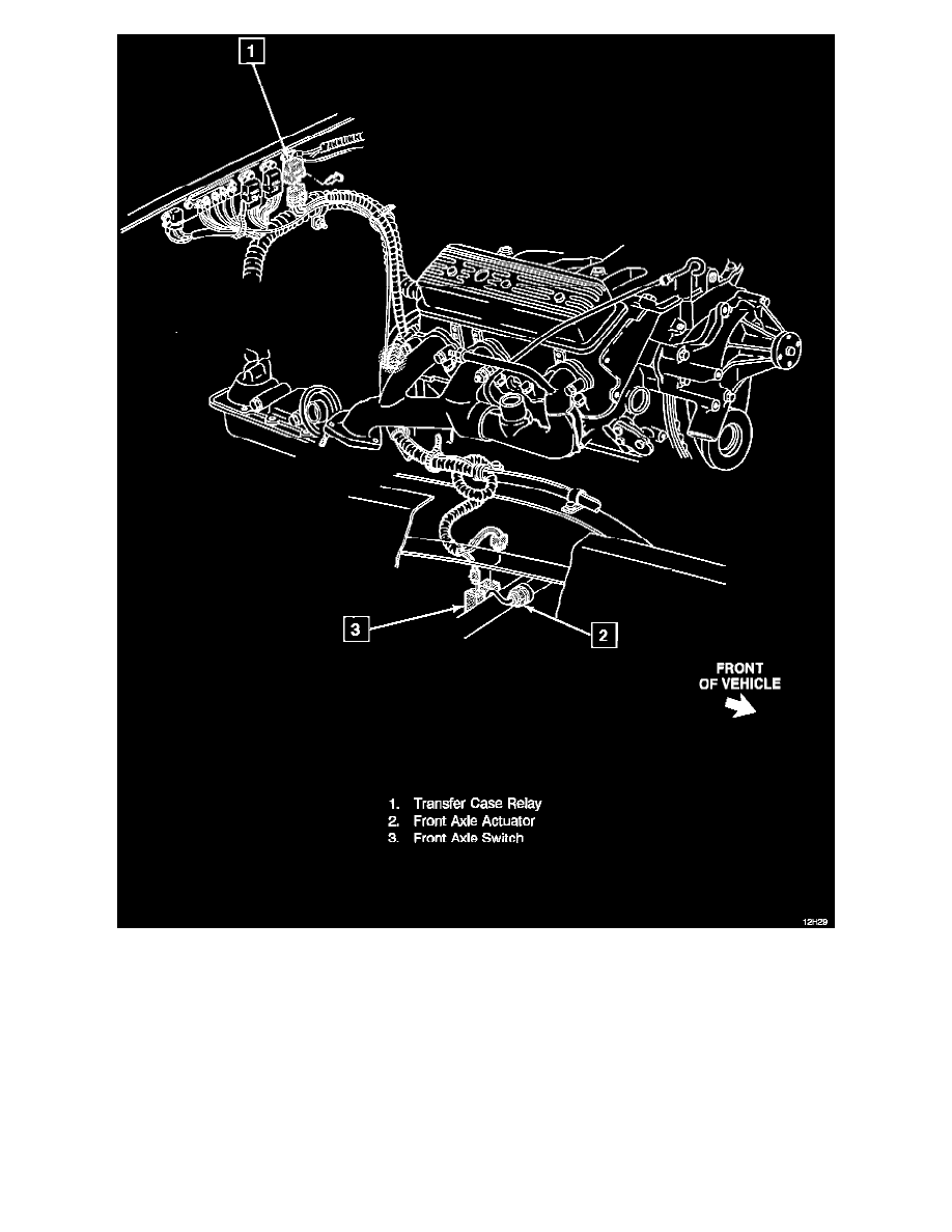 GMC Service and Repair Manuals > K 1500 Truck 4WD V8379 6.2L