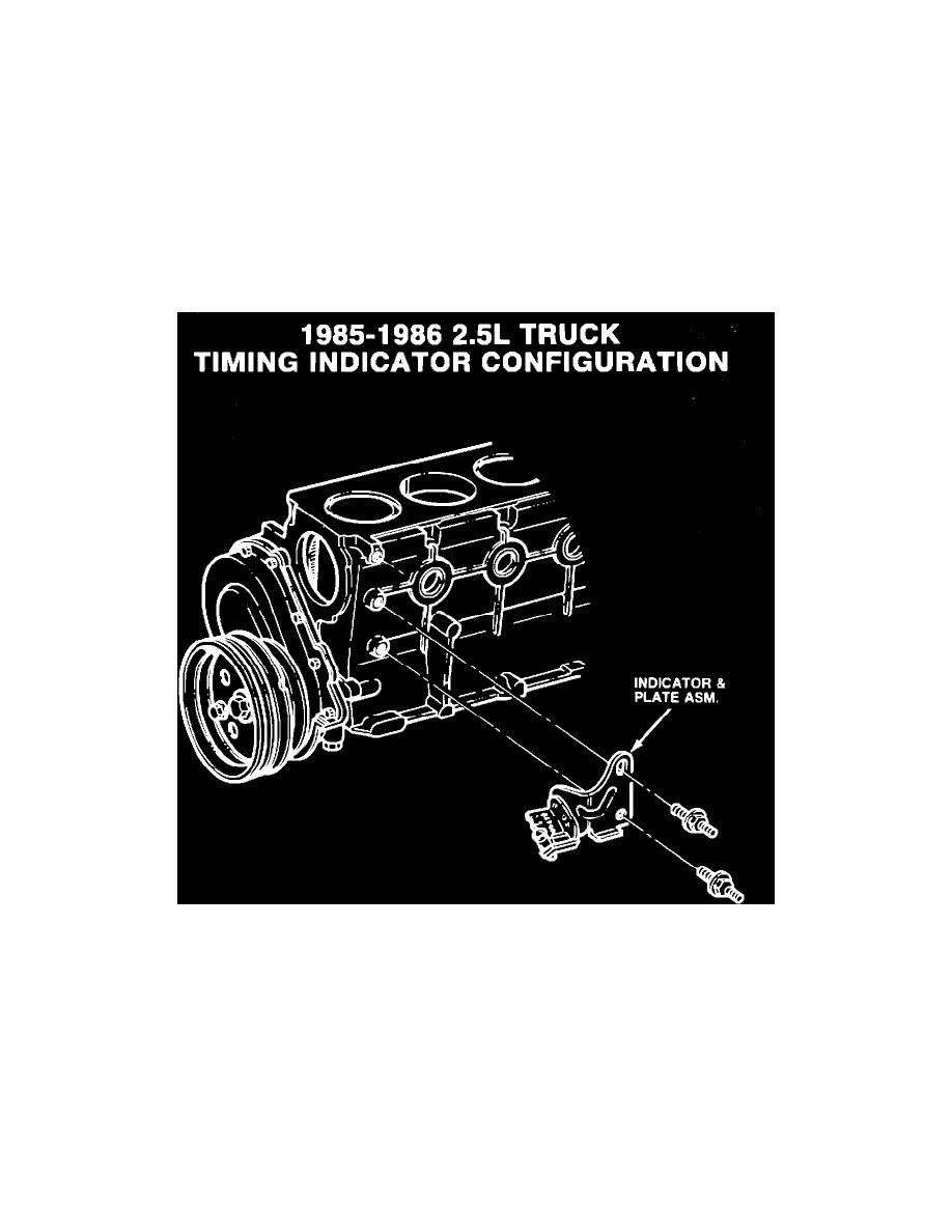 Powertrain Management > Ignition System > Ignition Timing > Timing Marks and Indicators > System Information > Technical Service Bulletins > Ignition ...
