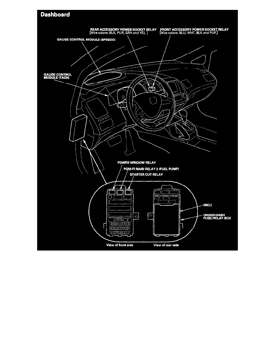 Honda Service and Repair Manuals > Civic L41.8L (2006