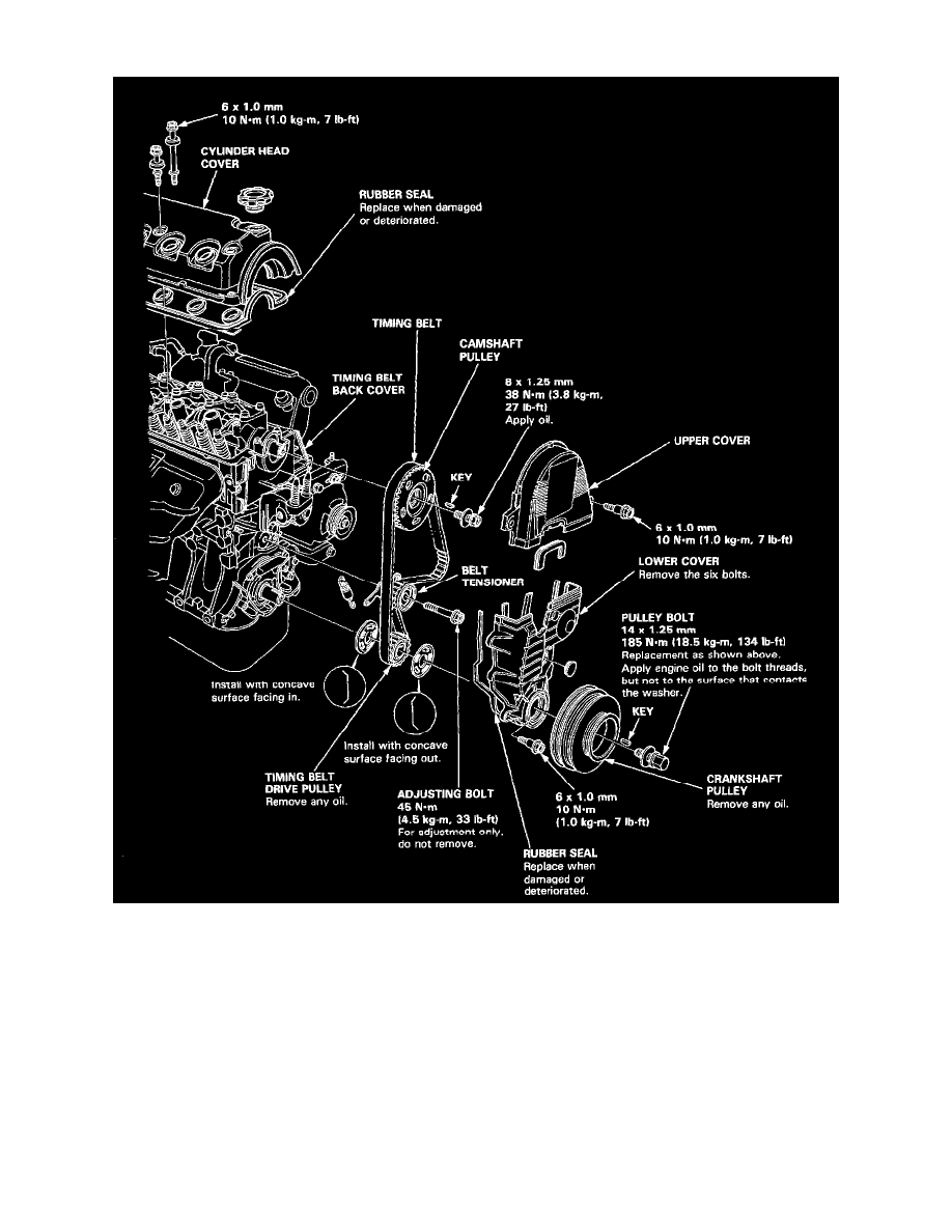 thumbnail image 2 of Timing Belt + Water Pump Kit – Honda Civic 01-05 1.7L SOHC 16v DX LX EX HX GX 2 of 3