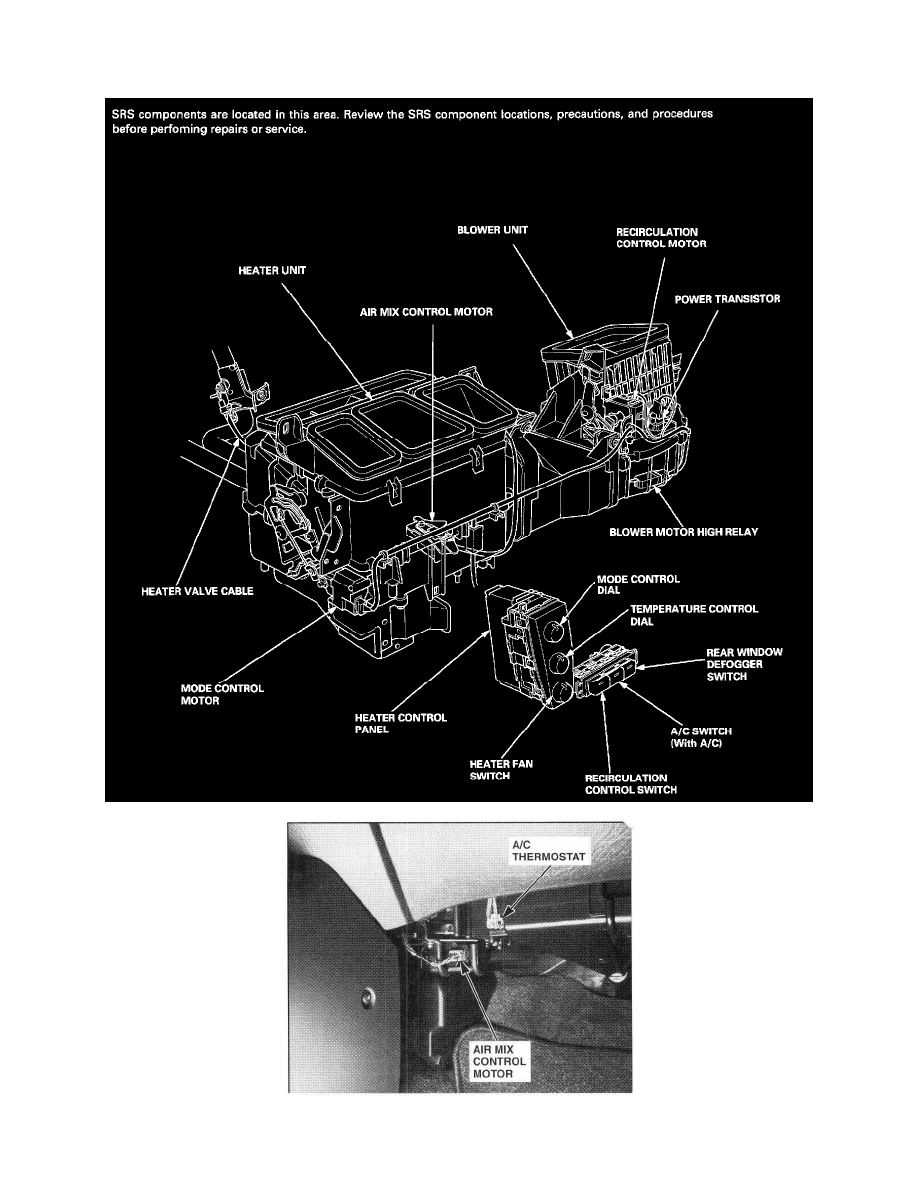 Honda Service and Repair Manuals > Civic Hatchback L41.6L