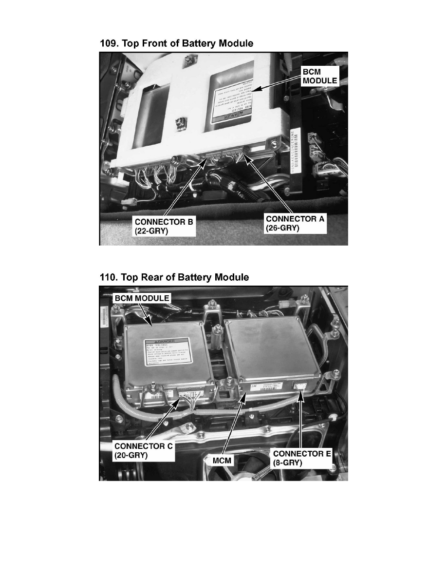 Honda Service and Repair Manuals > Insight L31.0L Hybrid