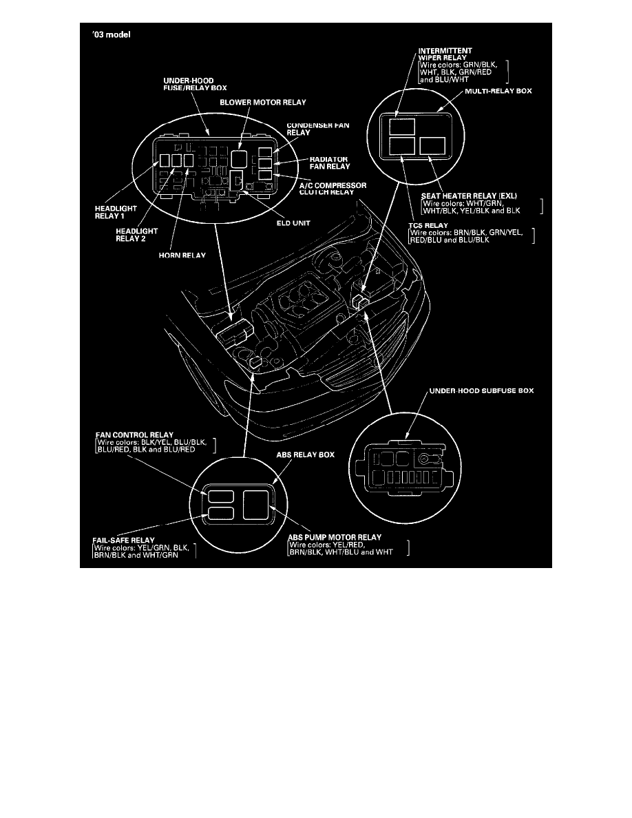 Honda Service and Repair Manuals > Odyssey V63.5L (2003