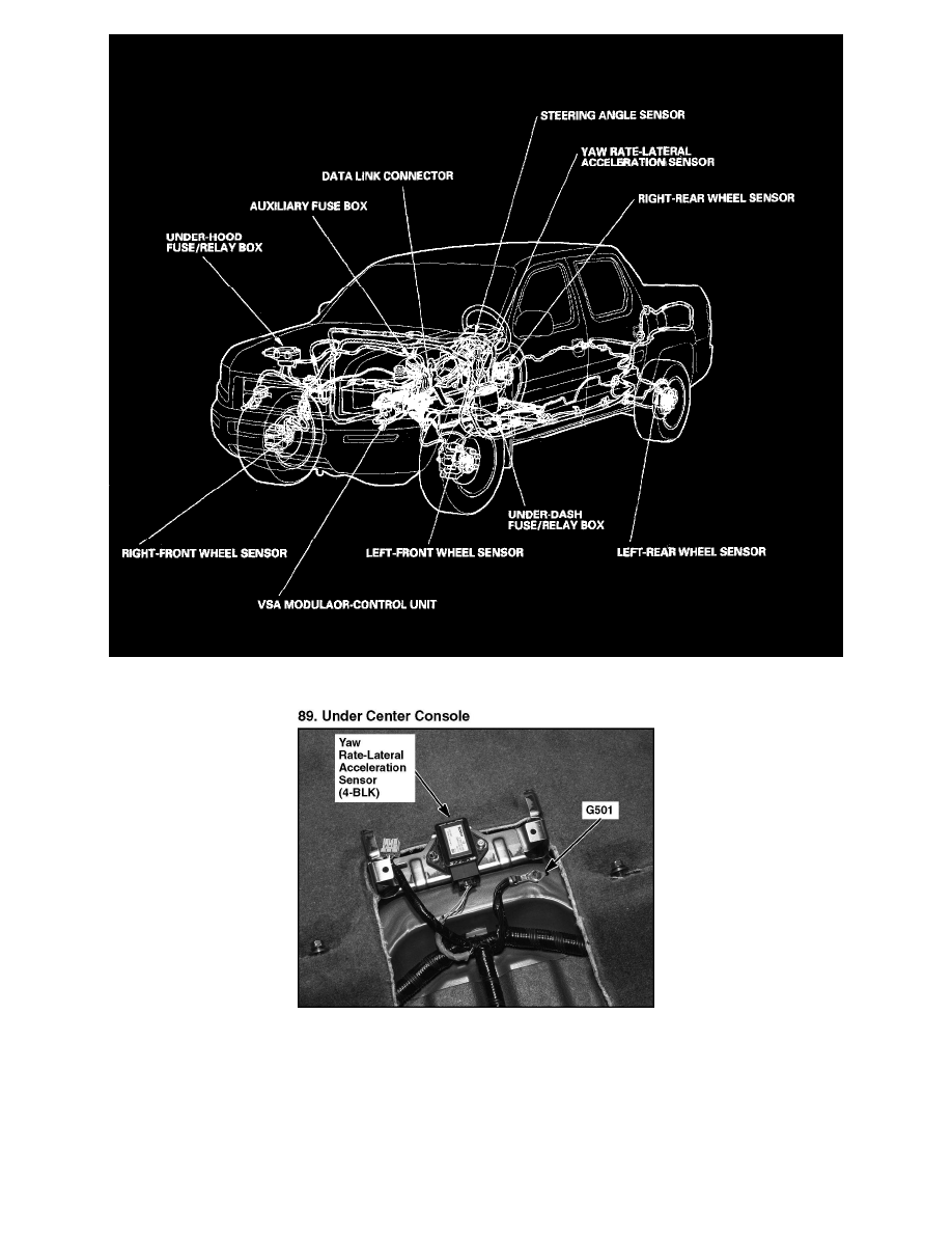 Honda Service and Repair Manuals > Ridgeline V63.5L (2006