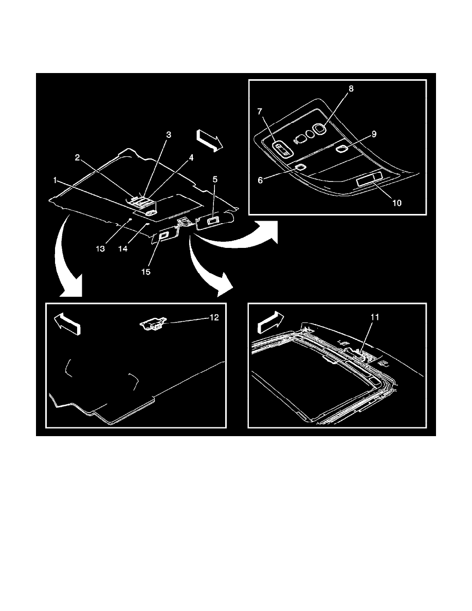 Hummer Service and Repair Manuals > H2 V86.2L (2008) > Body