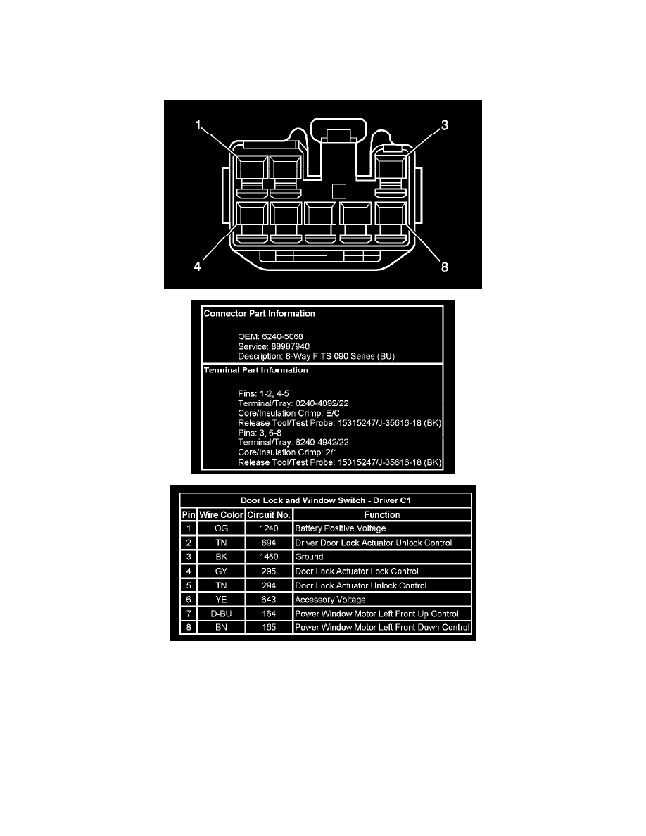 Hummer Service and Repair Manuals > H3 L53.7L (2007) > Body and Frame Locks Power