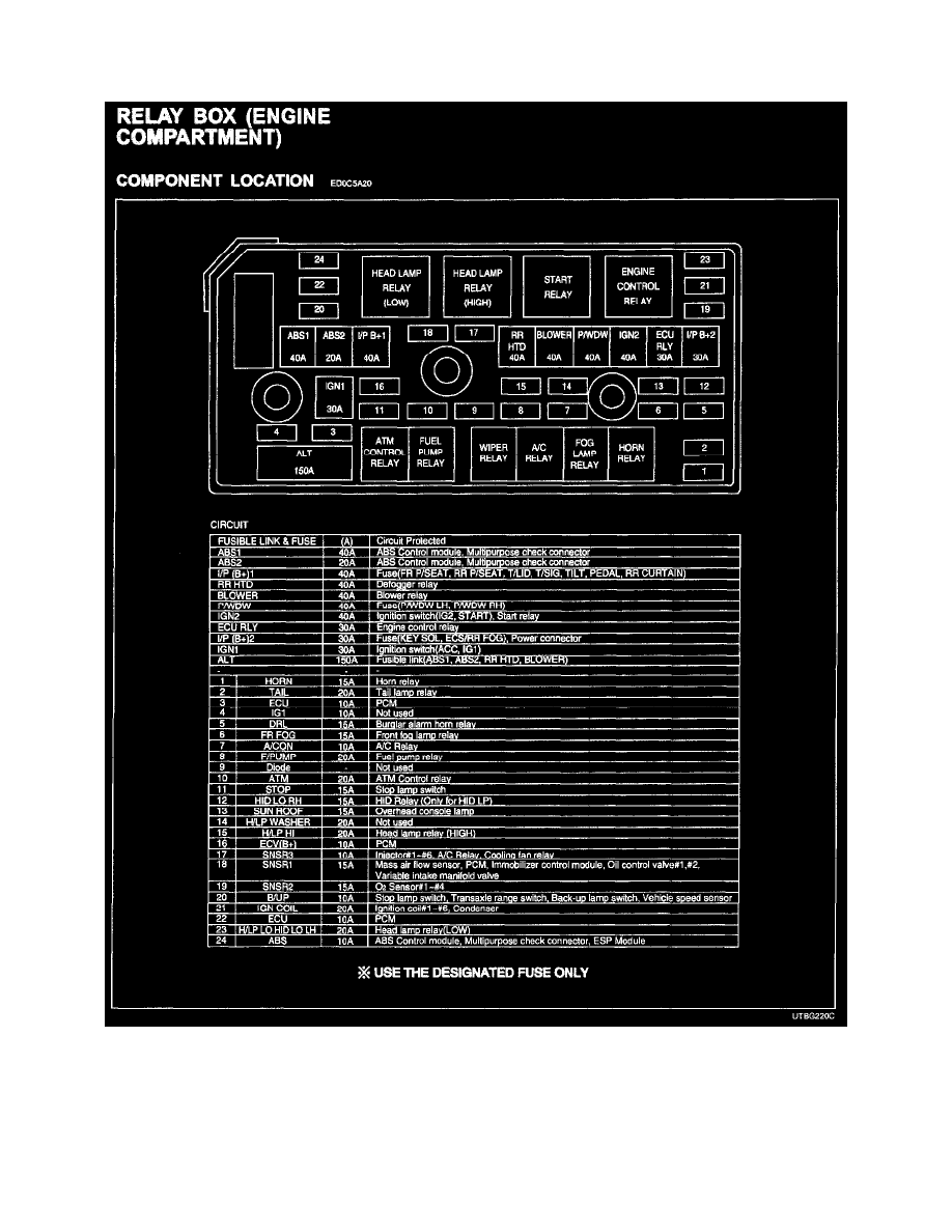 Hyundai Service and Repair Manuals > Azera V63.3L (2007