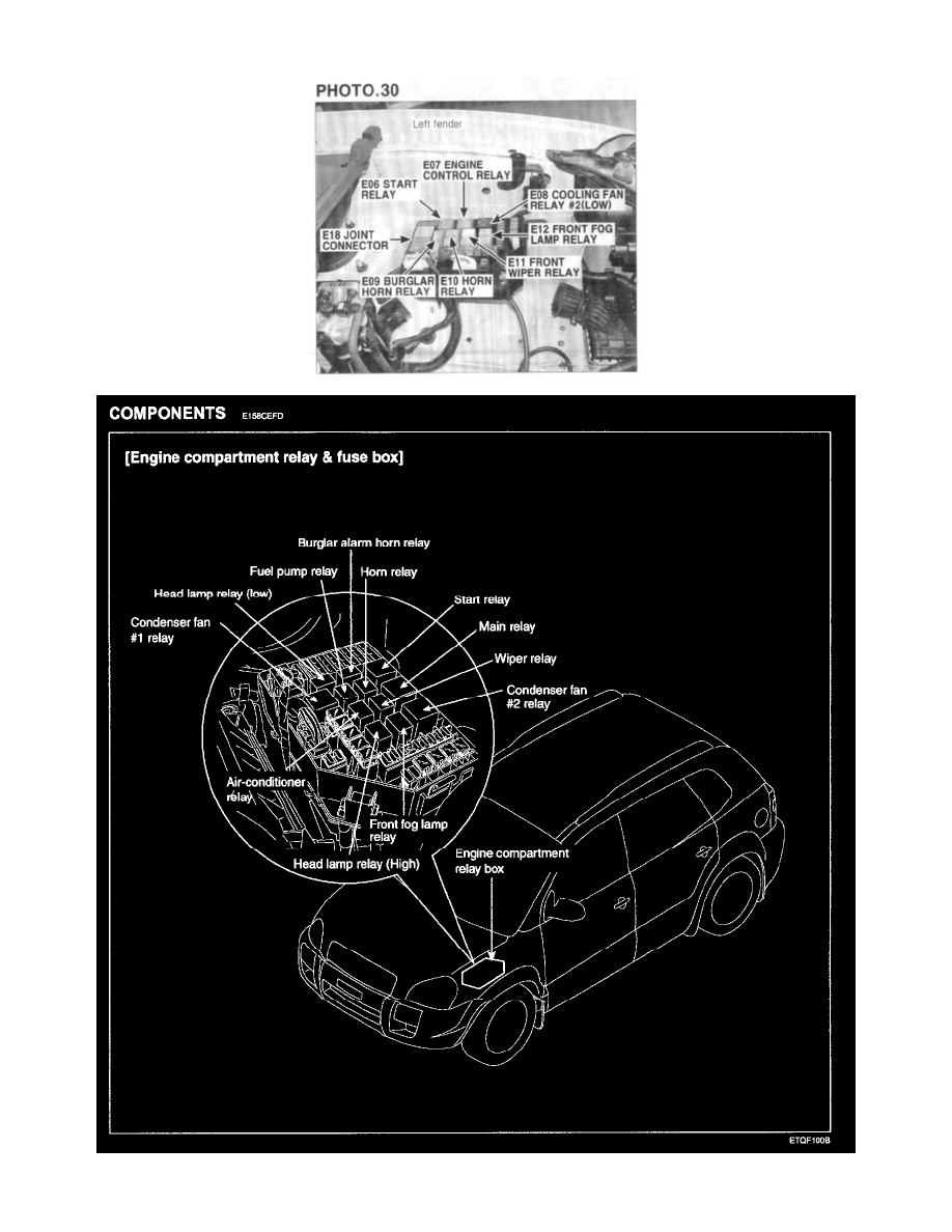 Hyundai Service and Repair Manuals > Tucson FWD L42.0L (2007