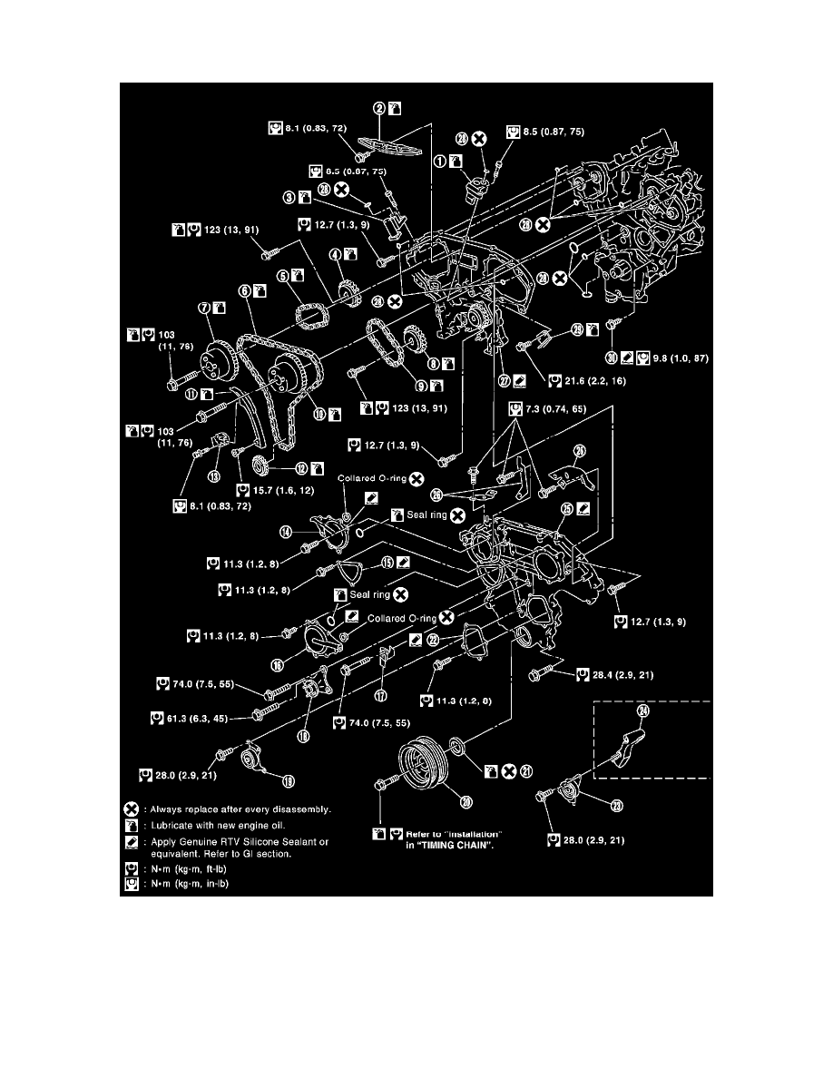 Infiniti Workshop Manuals > FX35 RWD V6-3.5L (VQ35DE) (2003) > Engine