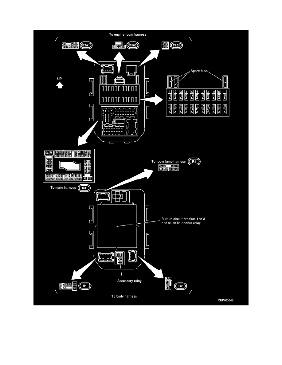 2002 Infiniti Qx4 Fuse Box Diagram