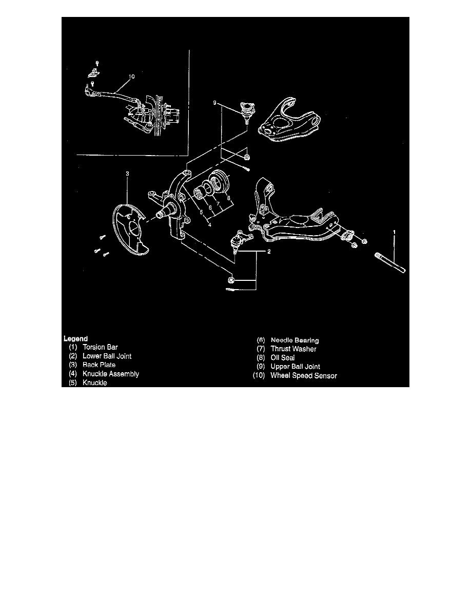 Isuzu Service and Repair Manuals > Amigo 4WD V63.2L (1999