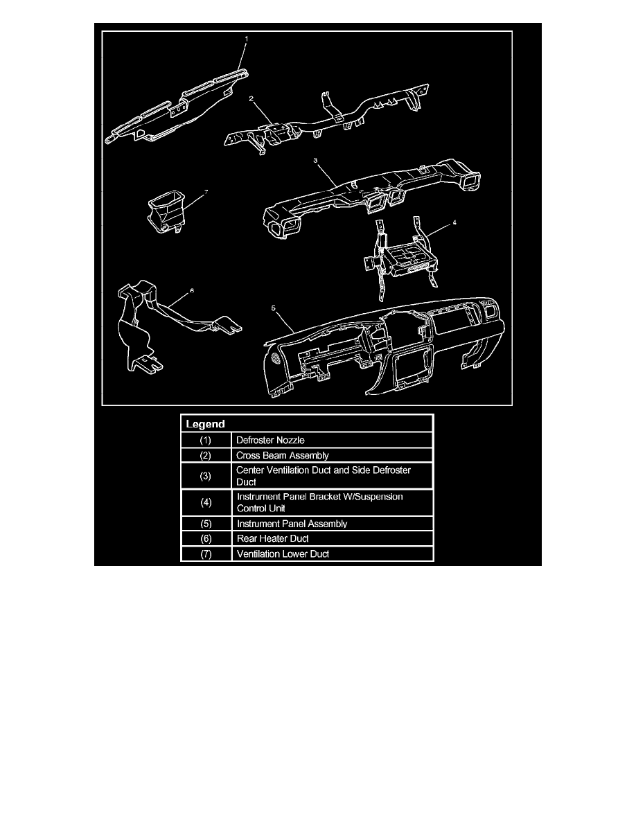 Isuzu Service and Repair Manuals > Axiom 2WD V63.5L (2002