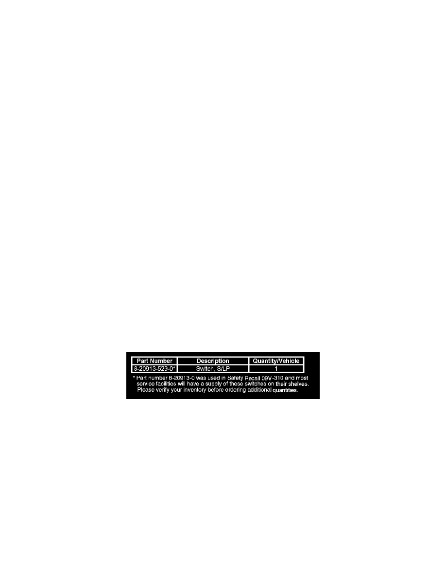 background image. Brake Light Switch: All Technical Service Bulletins