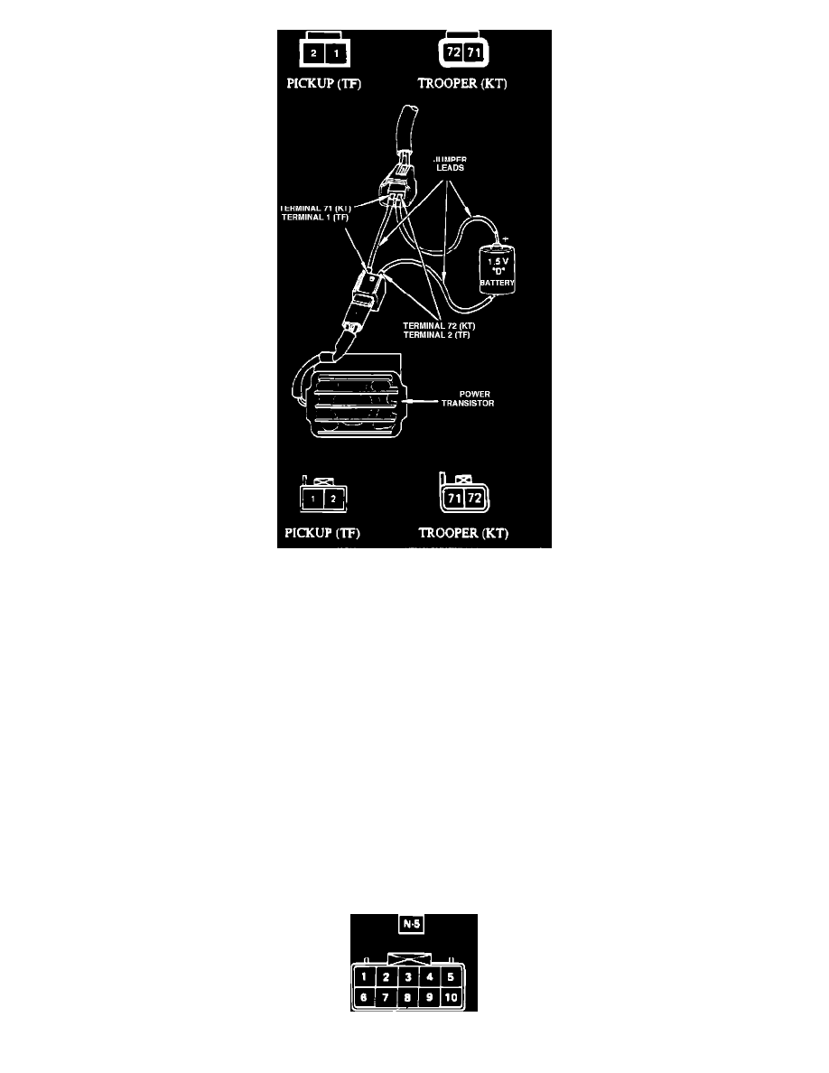 Isuzu Workshop Service and Repair Manuals > Pickup 4WD L4-2559cc 2.6L ...