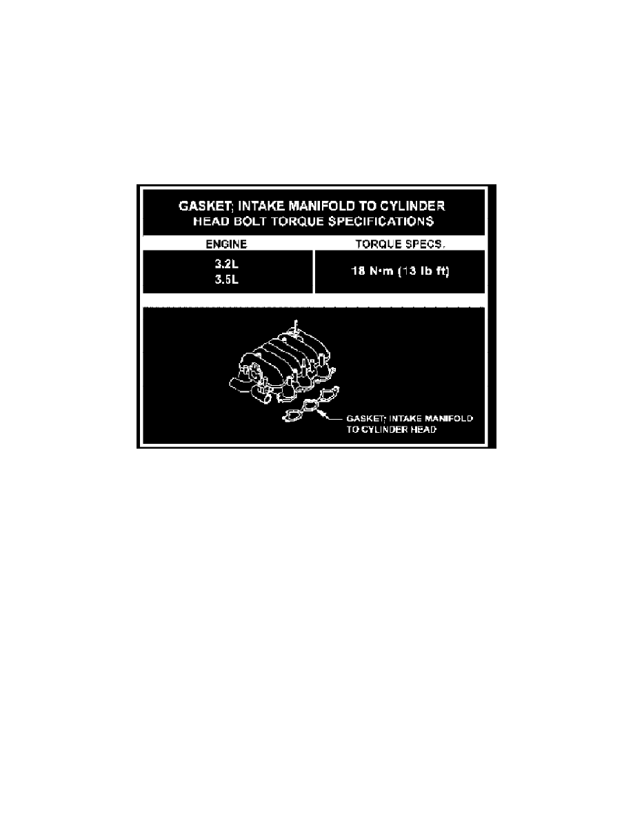 Engine, Cooling and Exhaust > Engine > Intake Manifold > Component  Information > Technical Service Bulletins > Engine - Intake Manifold Bolt  Torque Revision