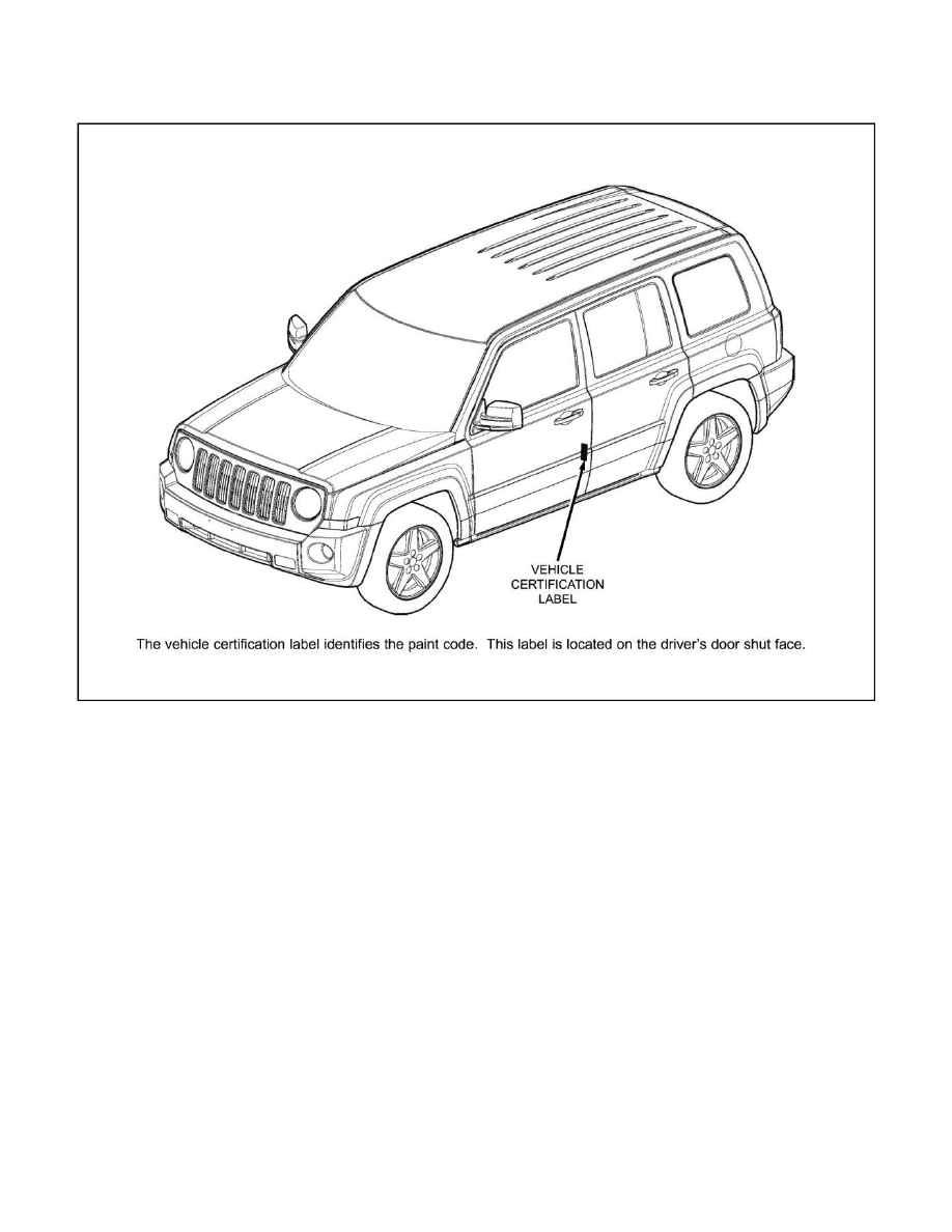 Jeep Service and Repair Manuals > Patriot 4WD L42.4L VIN W