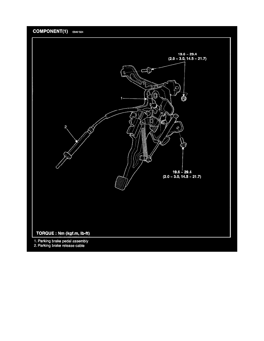 Kia Service and Repair Manuals > Rondo L42.4L (2007) > Brakes