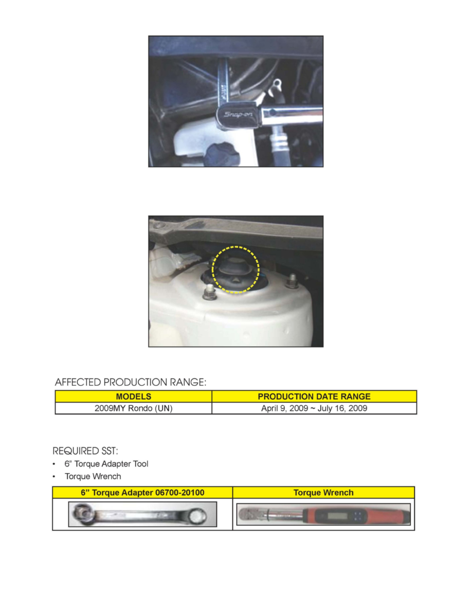 Steering and Suspension > Suspension > Suspension Strut / Shock Absorber >  Strut Mount > Component Information > Technical Service Bulletins > All  Technical ...