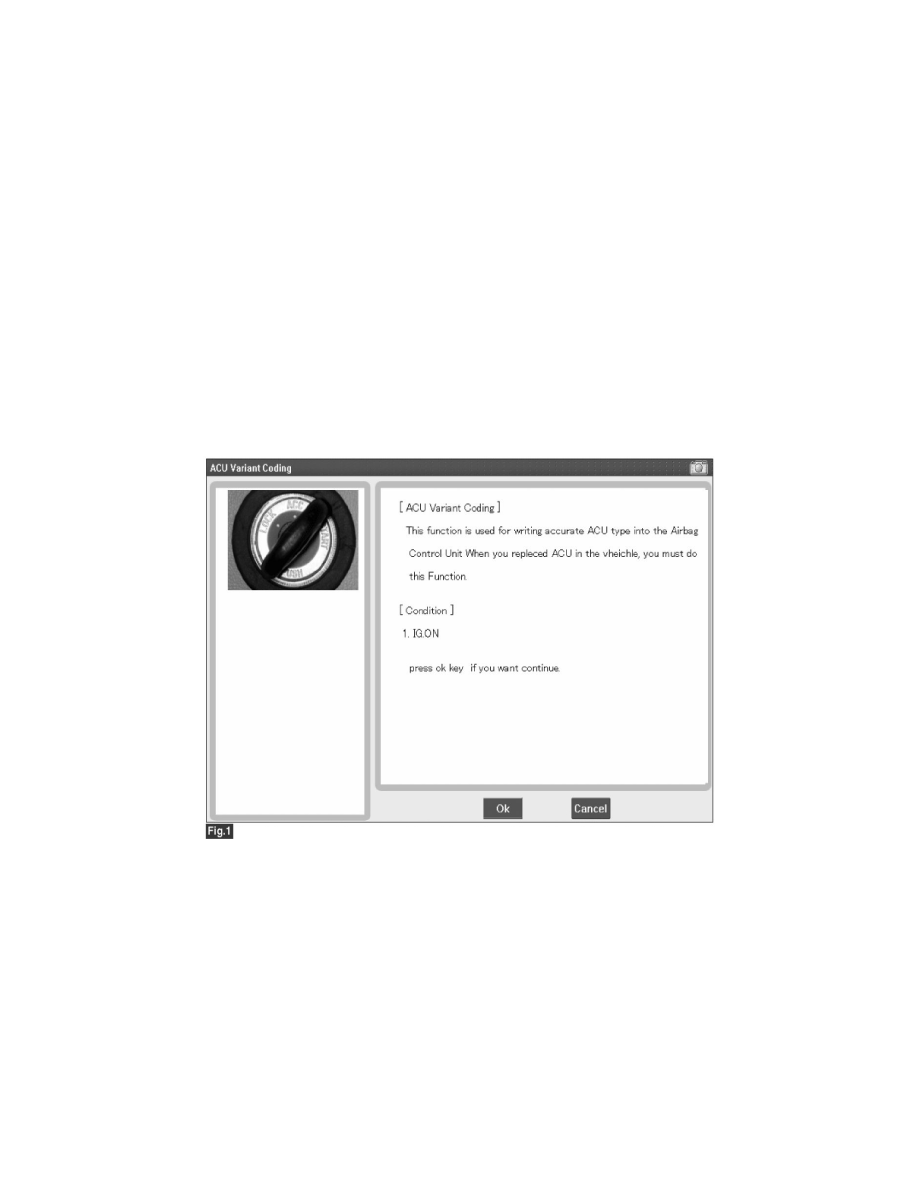 Kia Soul: SRS Control Module (SRSCM). Description Kia Soul: SRS Control Module (SRSCM). Description
