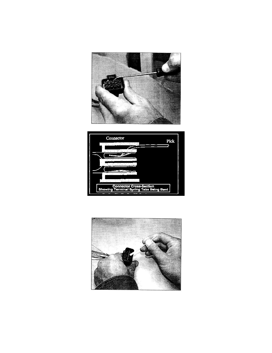 ... Connector > Component Information > Technical Service Bulletins > Recalls: > 2CMP014 > Feb > 00 > Recall - Engine Wire Harness Connectors > Page 3971