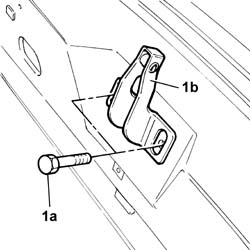 Boot lid LOCK striker - R.R.