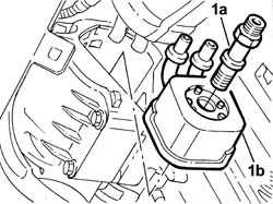 Engine oil heat exchanger - R.R.