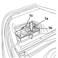 Battery fastening belt/retainers - R.R.