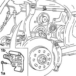 Alternator BRACKETS/MOUNT/SPACER - R&R