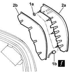 Right outside rear light cluster - R.R.